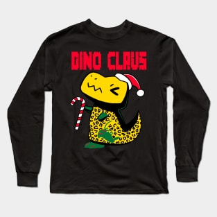 DINO CLAUS Long Sleeve T-Shirt